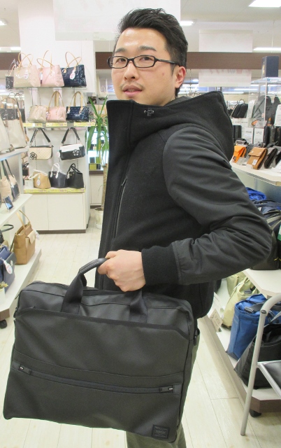 フジタ福島店　「PORTER」軽量かつ機能的なA4サイズブリーフケース