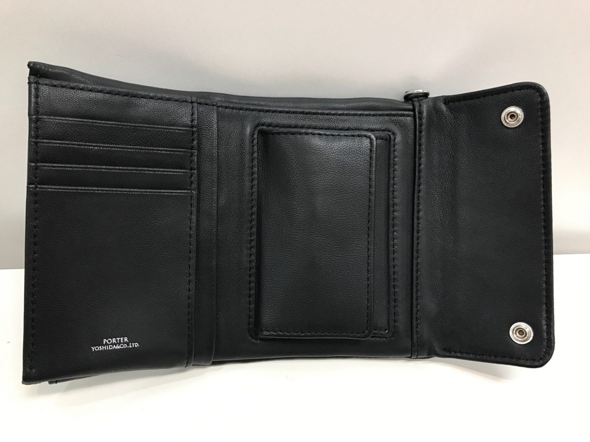 PORTER クラスト 三つ折り財布 カバンのフジタ