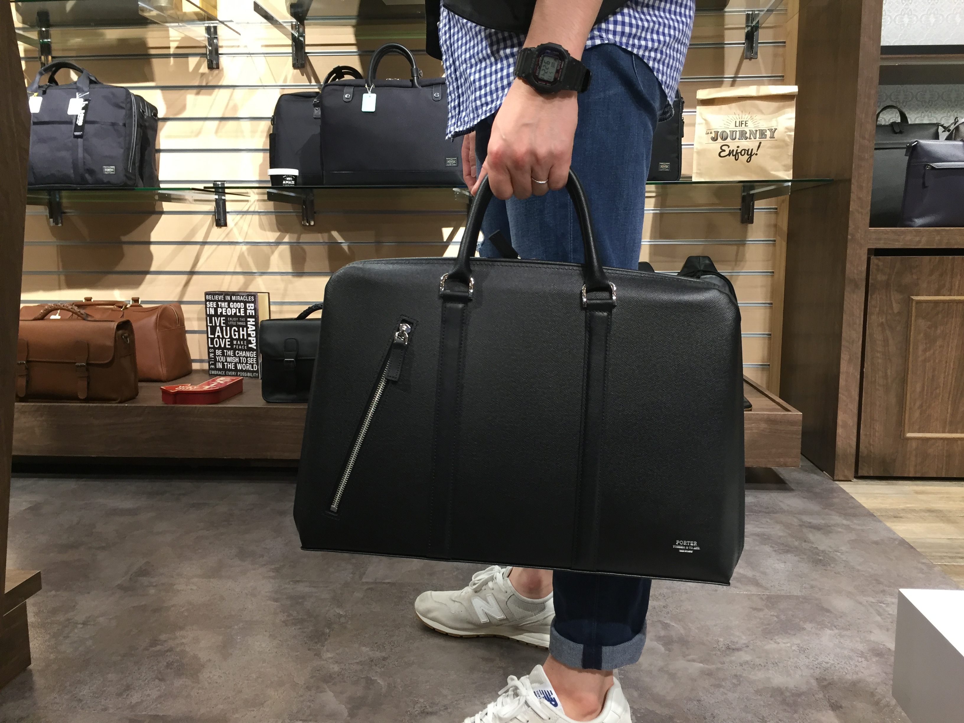 PORTER 【AVENUE】 BRIEF CASE(L) | カバンのフジタ