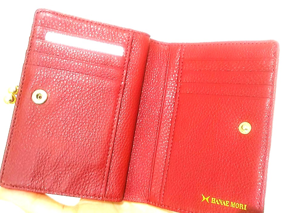 ｢HANAE MORI｣ ガマ口二つ折財布